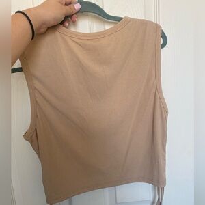 Neutral color tank top
